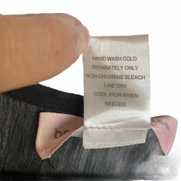 Band of Gypsies Sheer Ruffle Dress w/Neck Laces - Picture 11 of 11